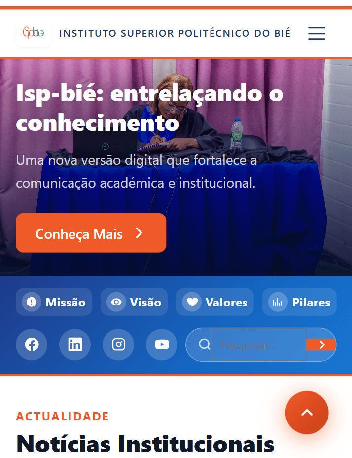 ISP-Bié screenshot